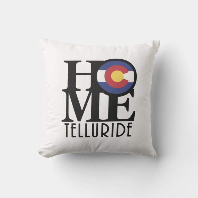 HOME Telluride Golorado Buitenkussen (Voorkant)