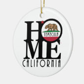 HOME Temecula California Keramisch Ornament (Links)