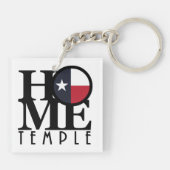 HOME Temple Texas Sleutelhanger (Achterkant)