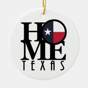 HOME Texas Keramisch Ornament