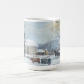 HOME THANKSGIVING (1861)  Kunst Kerst Mok (Center)