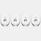 Home Theaterbar Stemless wijnglazen Drinkware Wijnglas Zonder Voet (Achterkant)