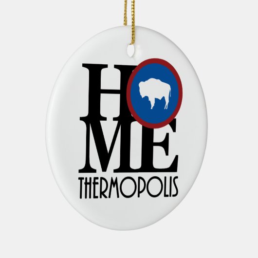 HOME Thermopolis Keramisch Ornament (Rechts)