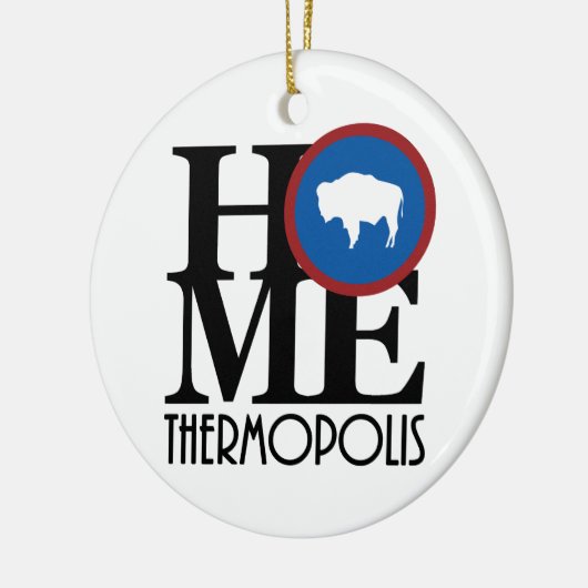 HOME Thermopolis Keramisch Ornament (Links)