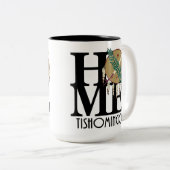 HOME Tishomingo 15oz Tweekleurige Koffiemok (Voorkant rechts)