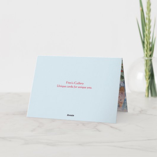 HOME TO HOME GOEDE WENSEN KERST KAART (Achterkant)