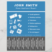 Home Toestel Reparatie Tear Off Strips Flyer (Voorkant)