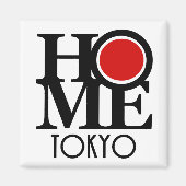 HOME Tokyo (Engels) Magneet (Voorkant)