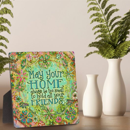 Home Too Small Irish Quote Green Fun Inspirivity Fotoplaat
