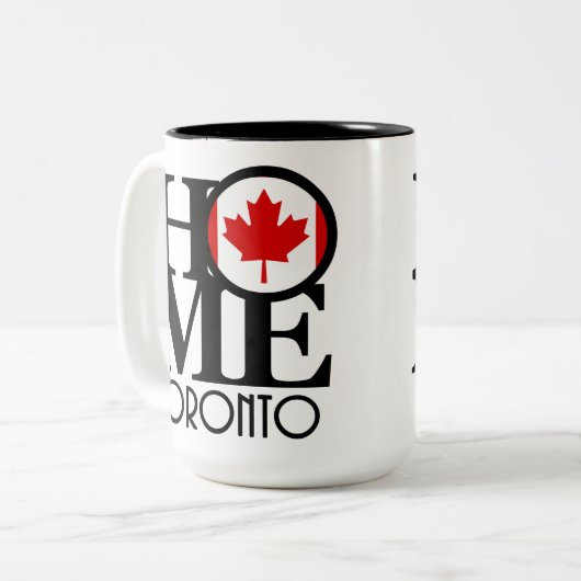 HOME Toronto 15oz Tweekleurige Koffiemok (Voorkant links)