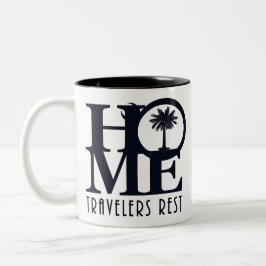HOME Travelers Rest 11oz Tweekleurige Koffiemok