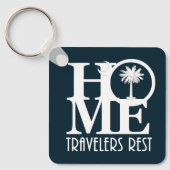 HOME Travelers Rest South Carolina Sleutelhanger (Voorkant)