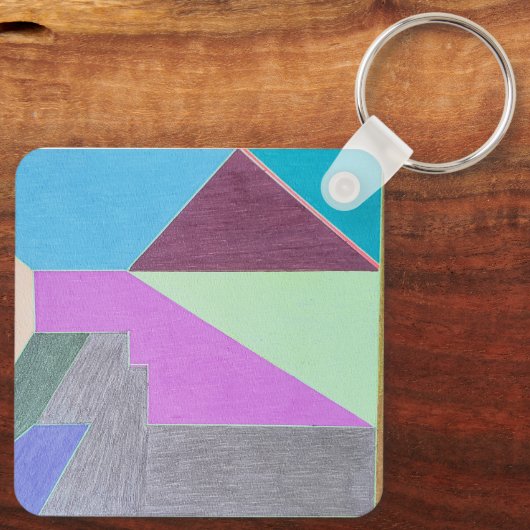 Home Trek Sleutelhanger (Achterkant)