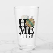 HOME Tulsa Oklahoma Glas (Achterkant)