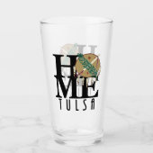 HOME Tulsa Oklahoma Glas (Voorkant)