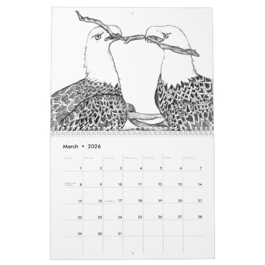 HOME Tweede Natuur Harriet Ozzie M15 E14 E15 E16 Kalender (Mar 2026)