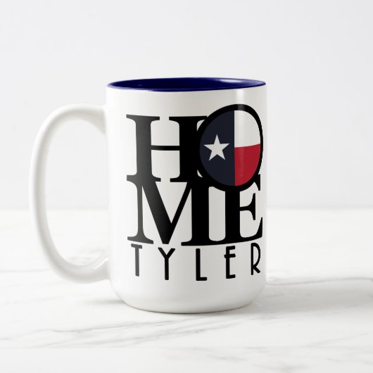 HOME Tyler Texas 15oz Tweekleurige Koffiemok (Links)