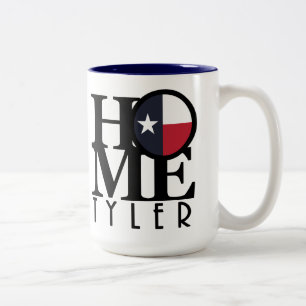 HOME Tyler Texas 15oz Tweekleurige Koffiemok