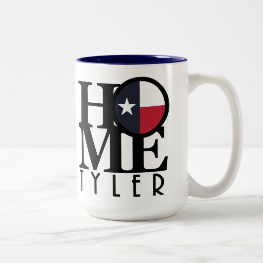 HOME Tyler Texas 15oz Tweekleurige Koffiemok (Rechts)