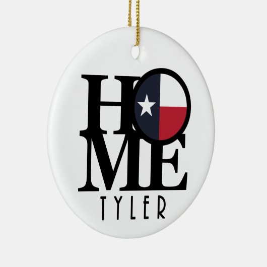 HOME Tyler Texas Keramisch Ornament (Rechts)