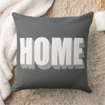 Home typografie minimal simple modern grijs wit