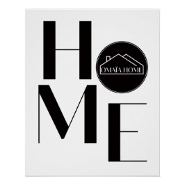 HOME Typografie Wanddecoratie