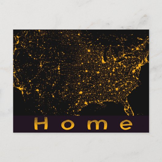 Home USA Briefkaart (Voorkant)