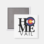 HOME Vail CO Magneet (Voorkant / Achterkant)