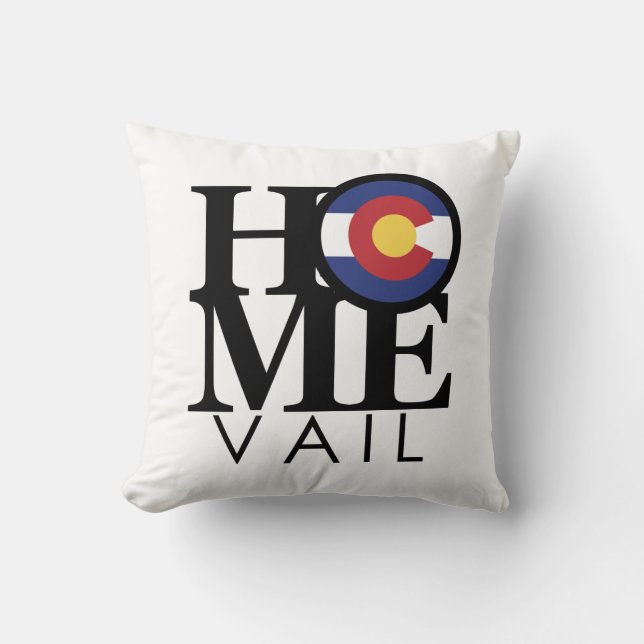 HOME Vail Colorado Kussen (Voorkant)
