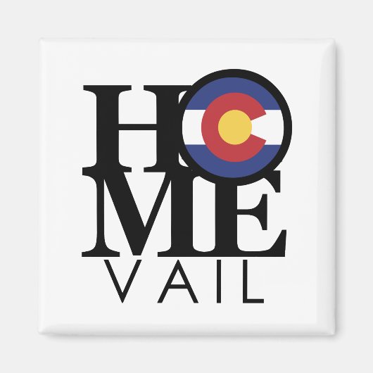 HOME Vail Colorado Magneet (Voorkant)