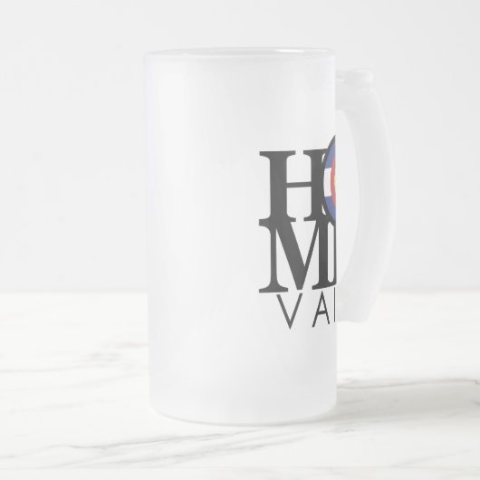 HOME Vail Colorado Matglas Bierpul (Voorkant rechts)