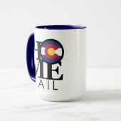 HOME Vail Colorado Mok (Voorkant links)