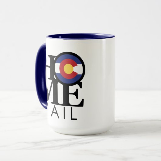 HOME Vail Colorado Mok (Voorkant links)