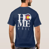 HOME Vail Colorado T-shirt (Achterkant)