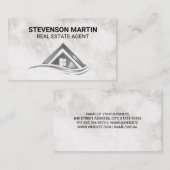 Home Vastgoed Eigendommen | Commerciële Bouwprojec Visitekaartje (Voorkant / Achterkant)