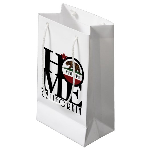 HOME Ventura California Klein Cadeauzakje (Voorkant Gekanteld)