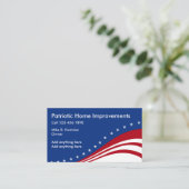 Home Verbetering Bouw Visitekaartjes (Staand voorkant)