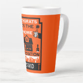 Home Verbetering Gefeliciteerd Latte Mok (Rechterhoek)