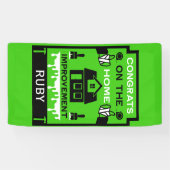 Home Verbetering Gefeliciteerd Spandoek (Horizontaal)