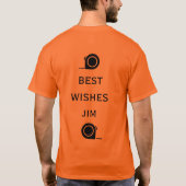 Home Verbetering Gefeliciteerd T-shirt (Achterkant)