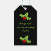 Home Verbetering Kerstcadeaus Cadeaulabel (Achterkant)