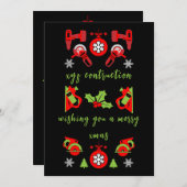 Home Verbetering Kerstcadeaus Feestdagenkaart (Voorkant / Achterkant)