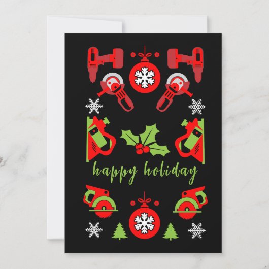 Home Verbetering Kerstcadeaus Feestdagenkaart (Voorkant)