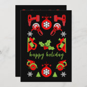 Home Verbetering Kerstcadeaus Feestdagenkaart (Voorkant / Achterkant)