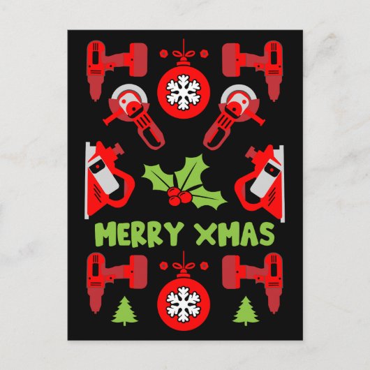 Home Verbetering Kerstcadeaus Feestdagenkaart (Voorkant)