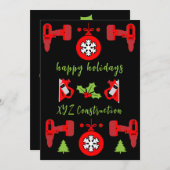 Home Verbetering Kerstcadeaus Feestdagenkaart (Voorkant / Achterkant)