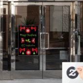 Home Verbetering Kerstcadeaus Raamsticker (Kantoordeur)