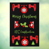 Home Verbetering Kerstcadeaus Raamsticker (Vel 3)