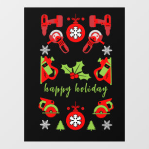Home Verbetering Kerstcadeaus Raamsticker