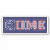 HOME VERENIGDE STATEN STICKER (Voorkant)